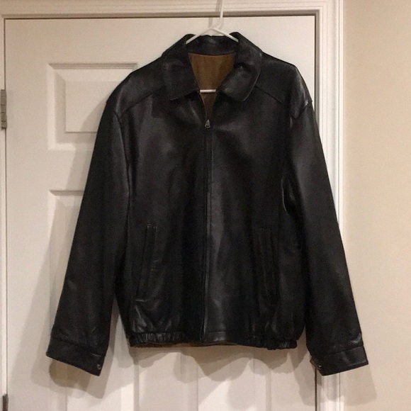 Jackets & Blazers - ⭐️NWOT vintage Black Leather jacket